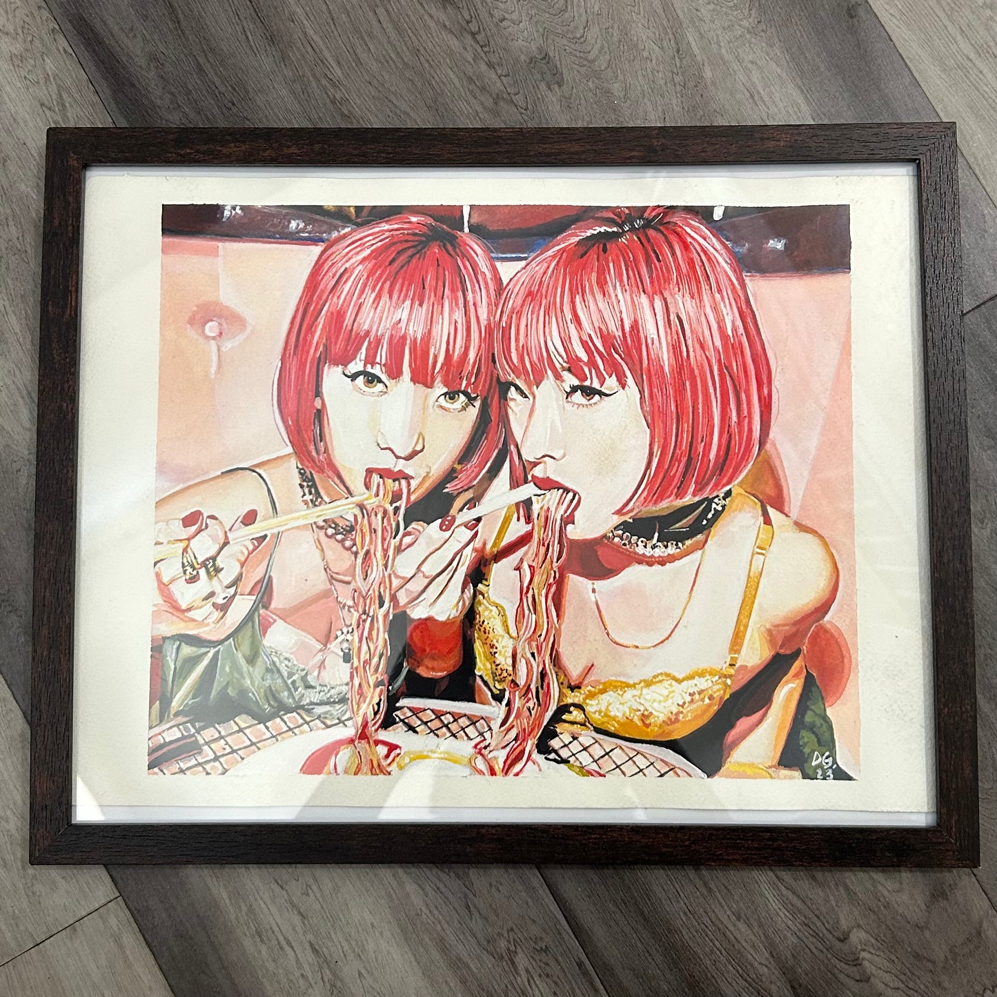 AMIXAYA [ORIGINAL PIECE] (FRAMED)