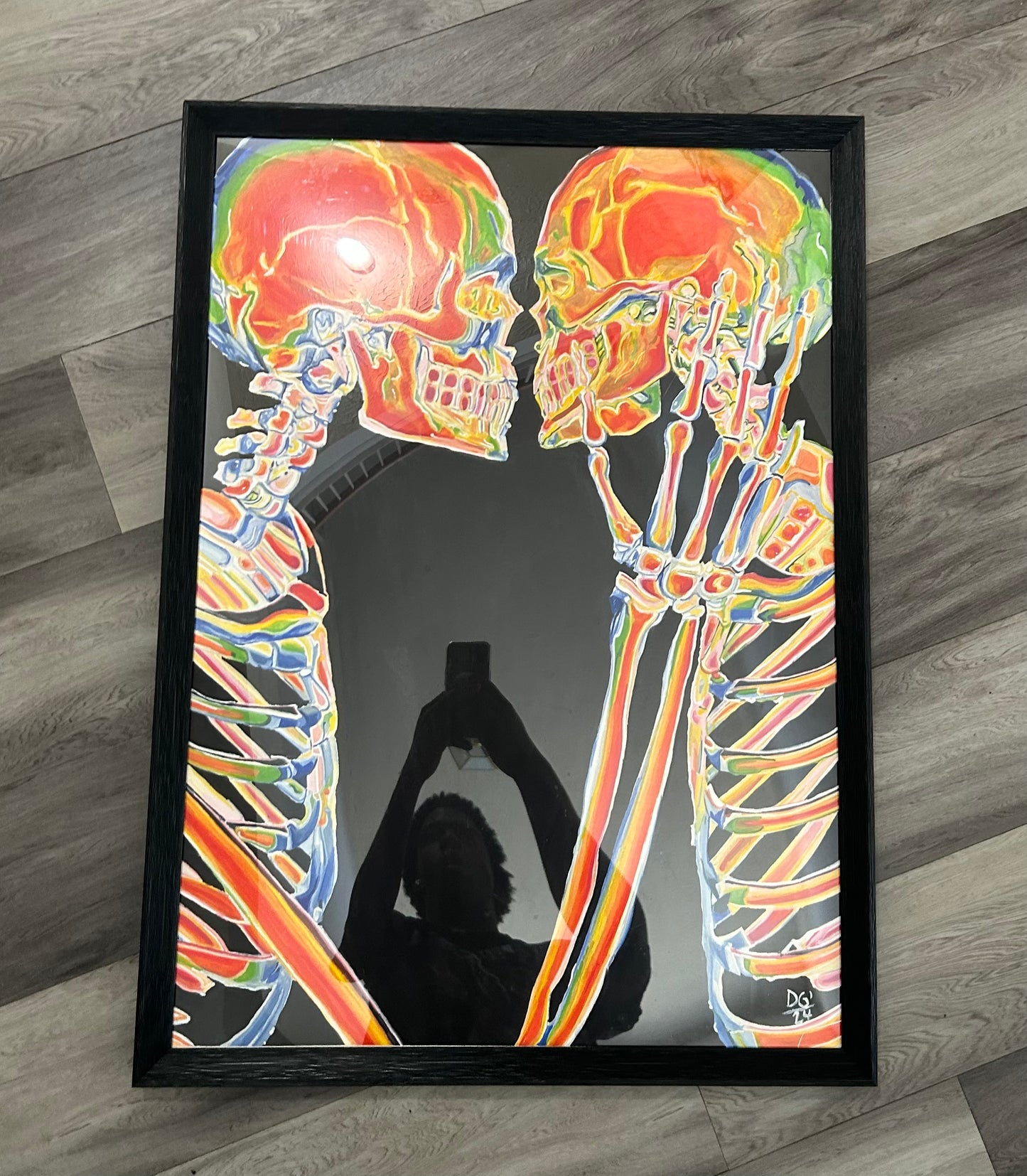 Til Death Do Us Part [ORIGINAL PIECE] (FRAMED)