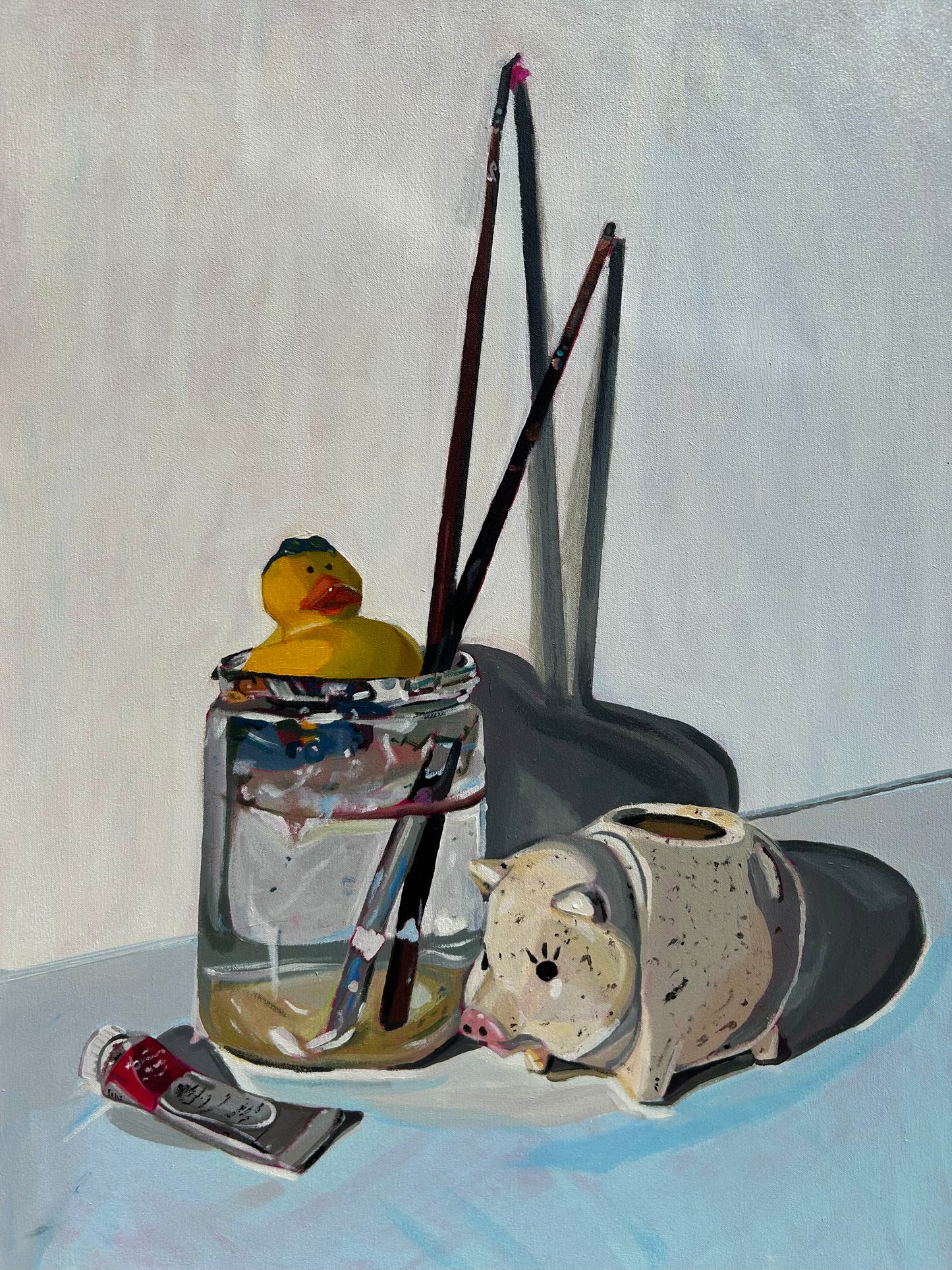 Pollo Y Porky [ORIGINAL PIECE]